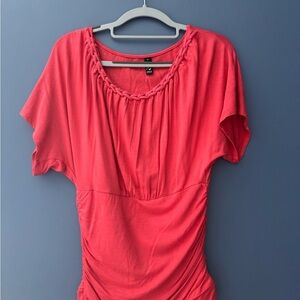 Ing Coral Short Sleeve Top